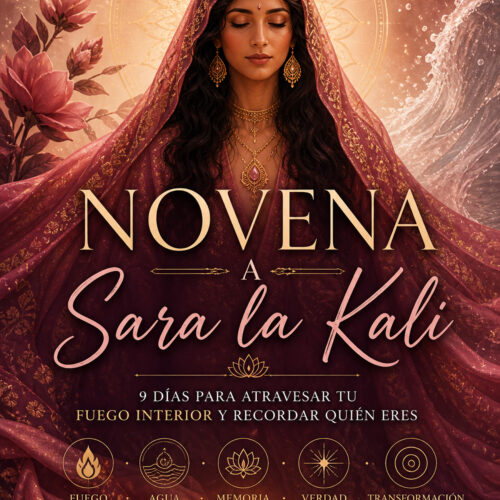 Portada del libro Novena a Sara la Kali de Pilar Zuheros