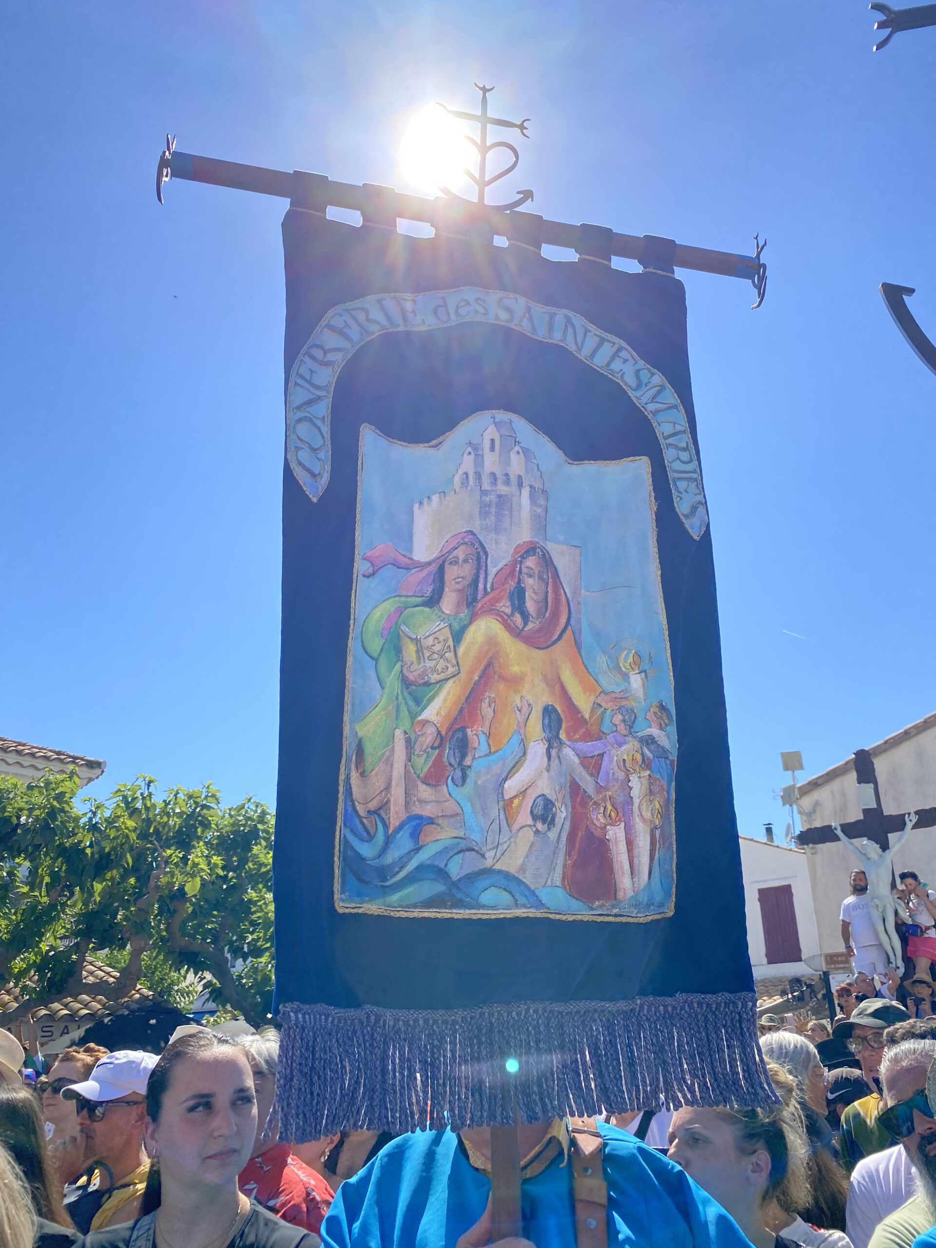 Procesión de Sara la Kali hacia el mar